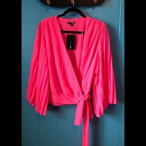 NWT Fashion Nova Wrap Top